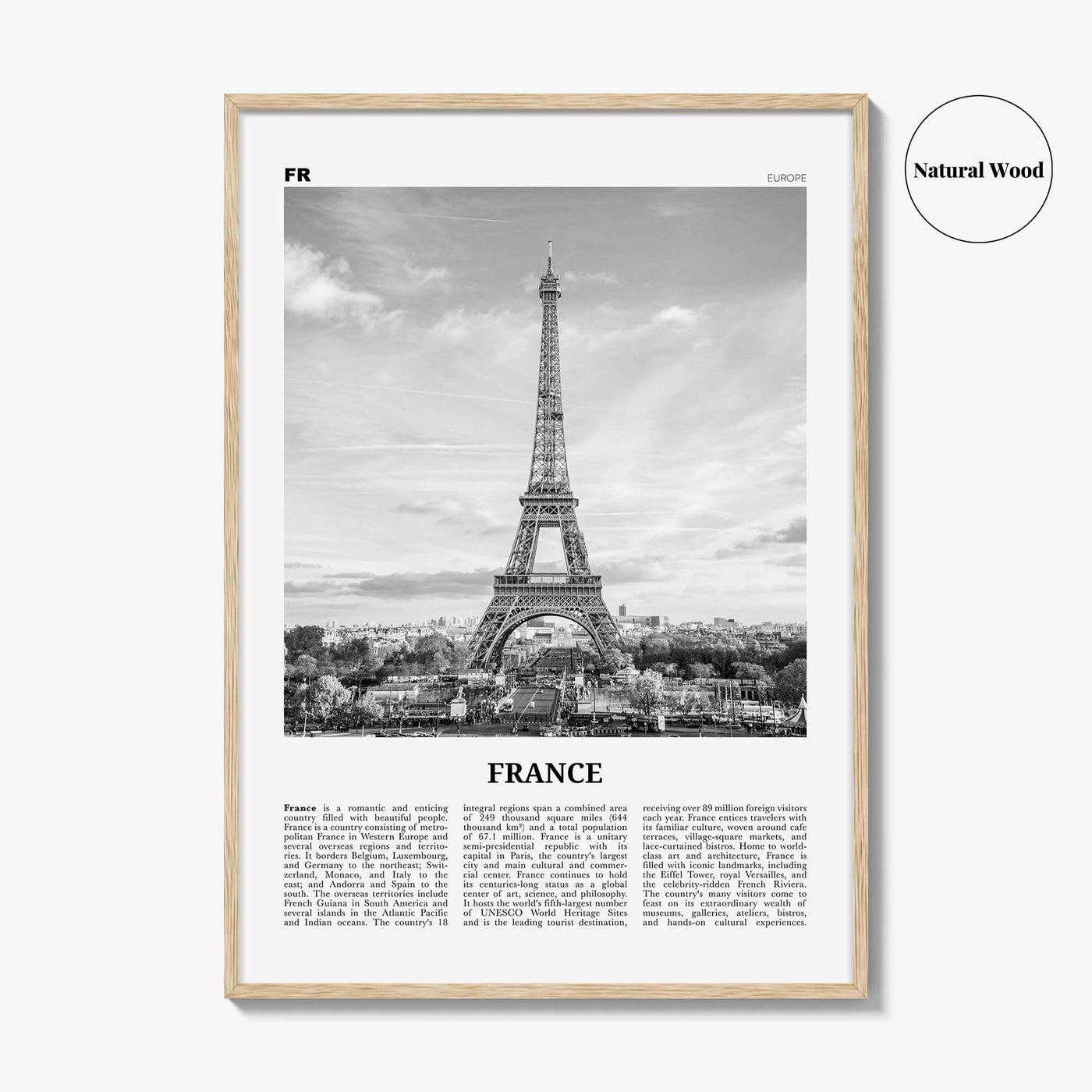 France Print Black and White No 1, France Wall Art, France Poster, France Photo, France Decor, République Française, French, Paris