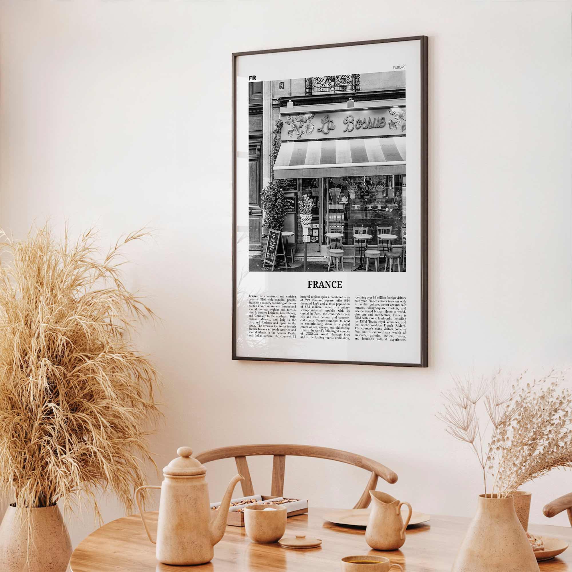 France Print Black and White No 2, France Wall Art, France Poster, France Photo, France Wall Decor, République Française, French, Paris