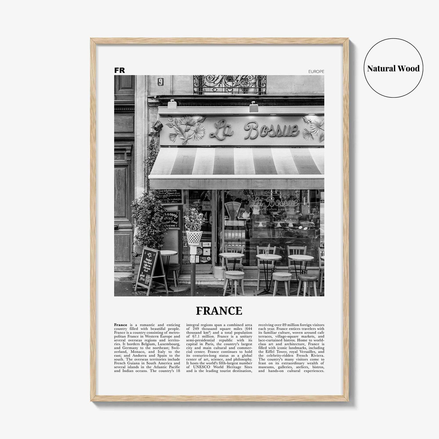 France Print Black and White No 2, France Wall Art, France Poster, France Photo, France Wall Decor, République Française, French, Paris