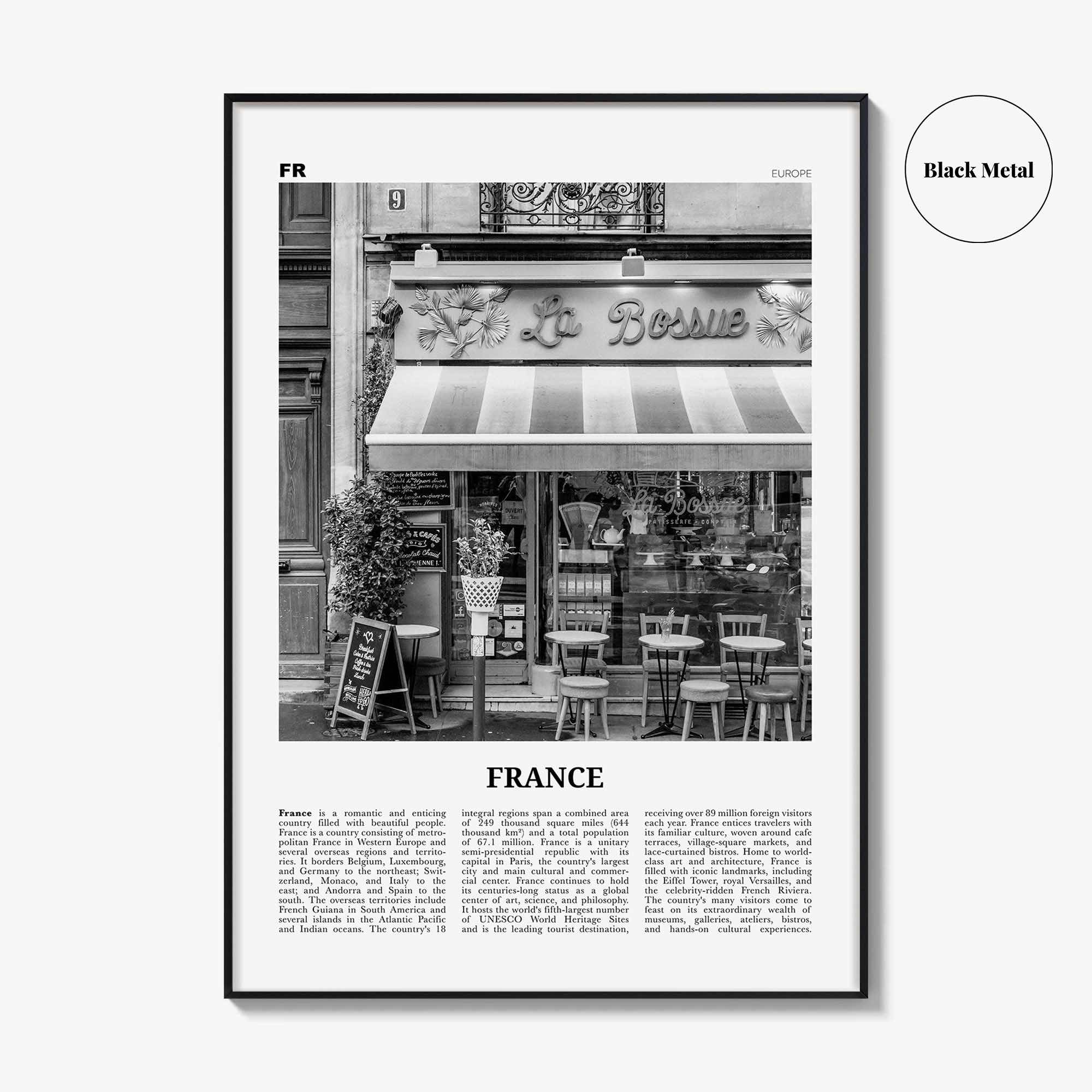 France Print Black and White No 2, France Wall Art, France Poster, France Photo, France Wall Decor, République Française, French, Paris