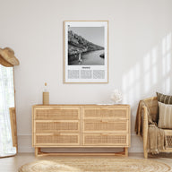 France Travel B&W No 4 Poster