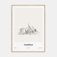 Frankfurt am Main Drawn Poster