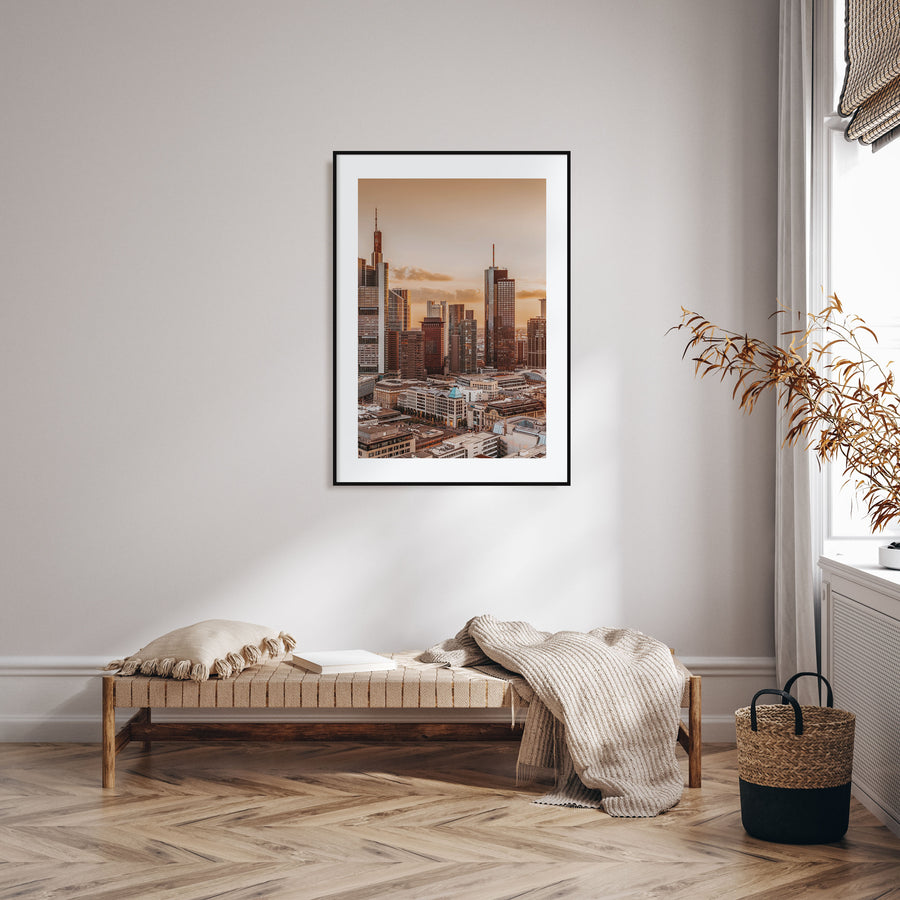 Frankfurt am Main Photo Color Poster
