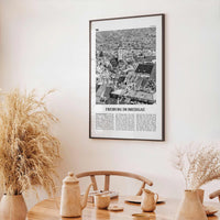 Freiburg im Breisgau Print Black and White, Freiburg Wall Art, Freiburg Poster, Freiburg Photo, Freiburg im Breisgau, Germany, Deutschland
