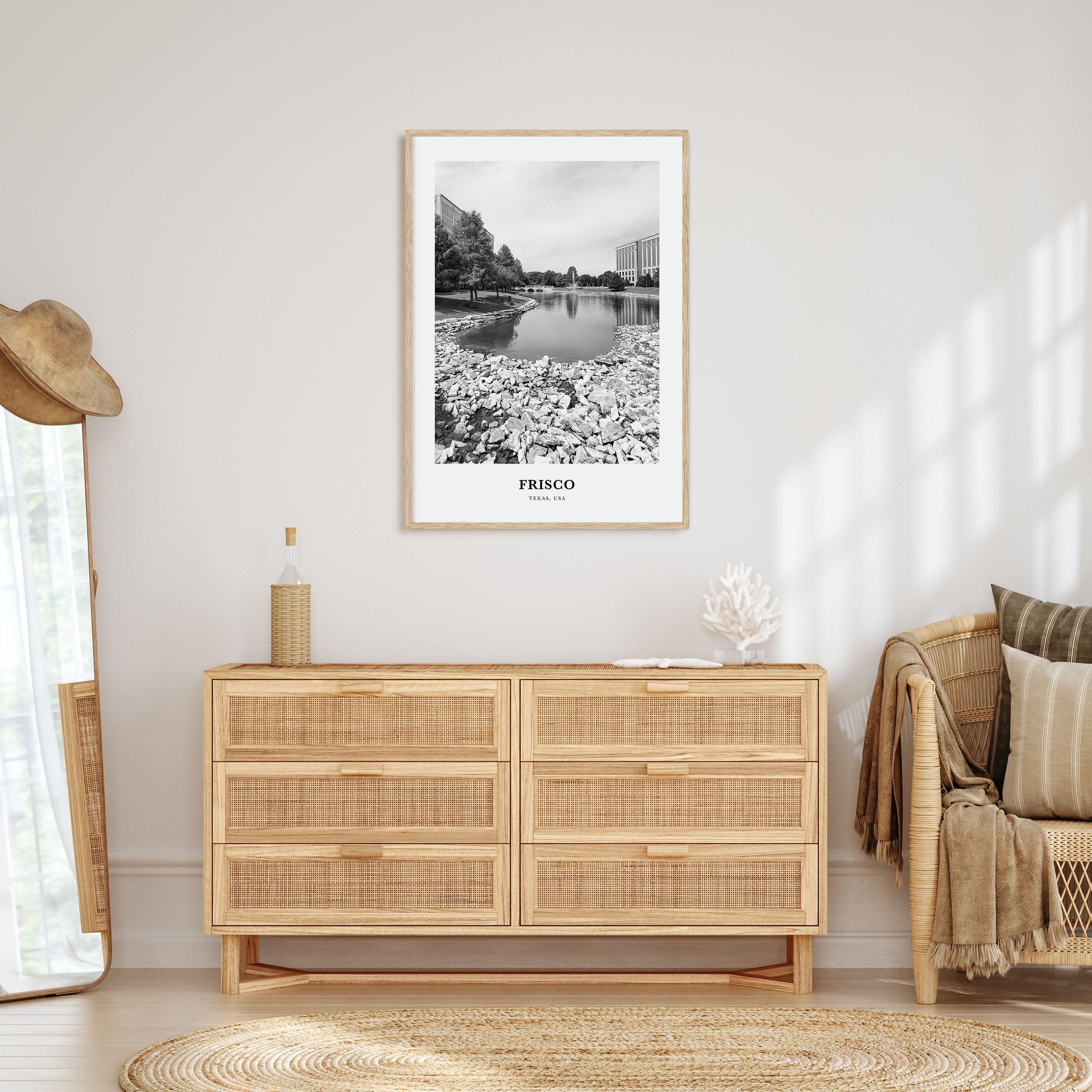 Frisco Portrait B&W Poster
