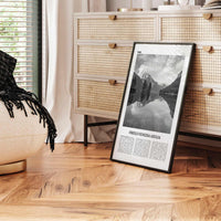 Friuli Venezia Giulia Print Black and White, Friuli-Venezia Giulia Wall Art, Friuli-Venezia Giulia Poster, Photo, Wall Décor, Map