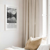 Friuli Venezia Giulia Print Black and White, Friuli-Venezia Giulia Wall Art, Friuli-Venezia Giulia Poster, Photo, Wall Décor, Map