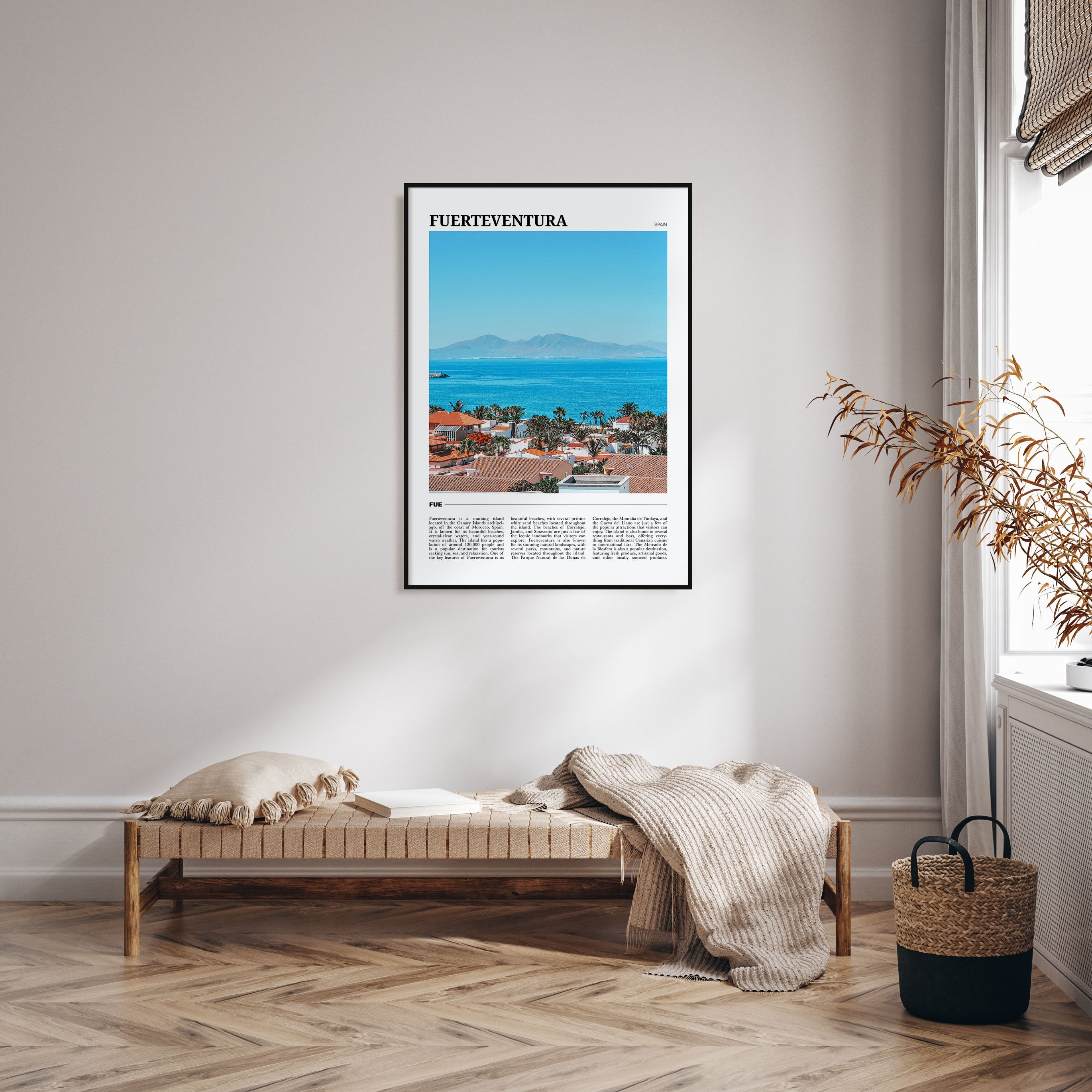Fuerteventura Travel Color Poster