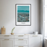 Fukuoka Portrait Color Poster