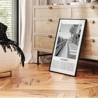 Fullerton Print Black and White, Fullerton Wall Art, Fullerton Poster, Fullerton Photo, Fullerton Wall Décor, California, USA, United States