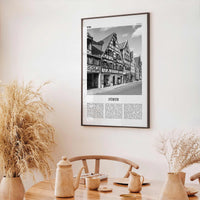 Furth Print Black and White, Fürth Wall Art, Fürth Poster, Fürth Photo, Fürth Wall Décor, Fürth Map, Germany