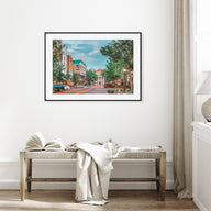 Gainesville Landscape Color Poster
