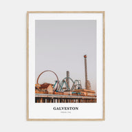 Galveston Portrait Color Poster