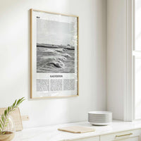 Galveston Print Black and White, Galveston Wall Art, Galveston Poster, Galveston Photo, Galveston Wall Décor, Texas, USA, United States