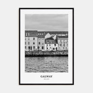 Galway Portrait B&W Poster