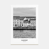 Galway Portrait B&W Poster