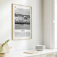 Galway Print Black and White, Galway Wall Art, Galway Poster, Galway Photo, Ireland, Gaillimh, Corrib, Connacht