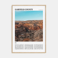 Garfield County Travel Color Poster