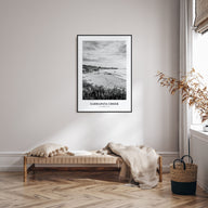 Garrapata Creek Portrait B&W Poster
