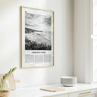 Garrapata Creek Print Black and White, Garrapata Creek Wall Art, Garrapata Creek Poster, Garrapata Creek Photo, Garrapata Creek Wall Décor