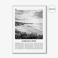 Garrapata Creek Print Black and White, Garrapata Creek Wall Art, Garrapata Creek Poster, Garrapata Creek Photo, Garrapata Creek Wall Décor