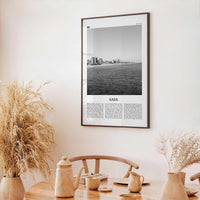 Gaza Print Black and White, Gaza Wall Art, Gaza Poster, Gaza Photo, Gaza Wall Décor, Gaza Map, Palestine