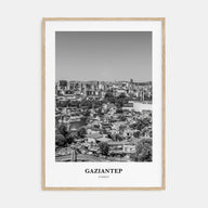 Gaziantep Portrait B&W Poster