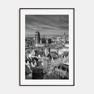 Gdańsk Photo B&W Poster