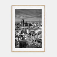 Gdańsk Photo B&W Poster