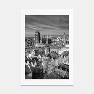 Gdańsk Photo B&W Poster