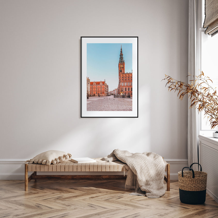 Gdańsk Photo Color Poster
