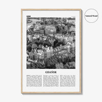 Gdansk Print Black and White No 2, Gdańsk Wall Art, Gdańsk Poster, Gdańsk Photo, Gdańsk Wall Décor, Danzig, Poland, Pomeranian