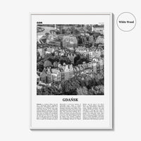 Gdansk Print Black and White No 2, Gdańsk Wall Art, Gdańsk Poster, Gdańsk Photo, Gdańsk Wall Décor, Danzig, Poland, Pomeranian