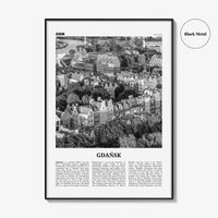 Gdansk Print Black and White No 2, Gdańsk Wall Art, Gdańsk Poster, Gdańsk Photo, Gdańsk Wall Décor, Danzig, Poland, Pomeranian