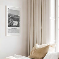 Gelsenkirchen Print Black and White, Gelsenkirchen Art, Gelsenkirchen Poster, Gelsenkirchen Photo, Gelsenkirchen Décor, Gelsenkirchen Map