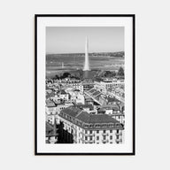Geneva Photo B&W Poster