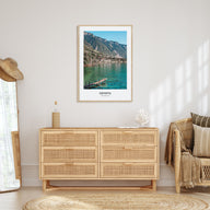 Geneva Portrait Color Poster