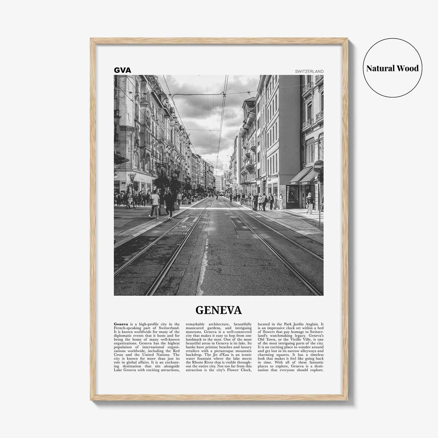 Geneva Print Black and White, Geneva Wall Art, Geneva Poster, Geneva Photo, Geneva Wall Décor, Switzerland, Geneva, Swiss, Schweiz