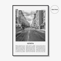 Geneva Print Black and White, Geneva Wall Art, Geneva Poster, Geneva Photo, Geneva Wall Décor, Switzerland, Geneva, Swiss, Schweiz