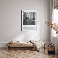 Geneva Travel B&W Poster