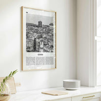 Genoa Print Black and White, Genoa Wall Art, Genoa Poster, Genoa Photo, Genoa Wall Décor, Italy, Genova, Italia, Zêna, Genua