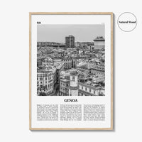 Genoa Print Black and White, Genoa Wall Art, Genoa Poster, Genoa Photo, Genoa Wall Décor, Italy, Genova, Italia, Zêna, Genua