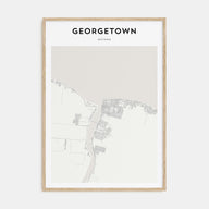 Georgetown, Guyana Map Portrait Poster