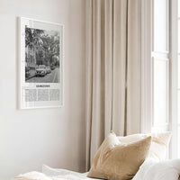 Georgetown Print Black and White Washington DC, Georgetown Wall Art, Georgetown Poster, Georgetown Photo, Georgetown Décor, Georgetown Map