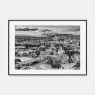 Georgia (Country) Landscape B&W Poster