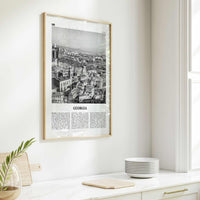 Georgia Country Print Black and White, Georgia Wall Art, Georgia Poster, Georgia Photo, Wall Decor, საქართველო, Sakartvelo, Tbilisi, Europe