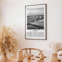 Georgia Print Black and White United States No 2, Georgia Wall Art, Georgia Poster, Georgia Photo, Georgia Wall Décor, Georgia Map