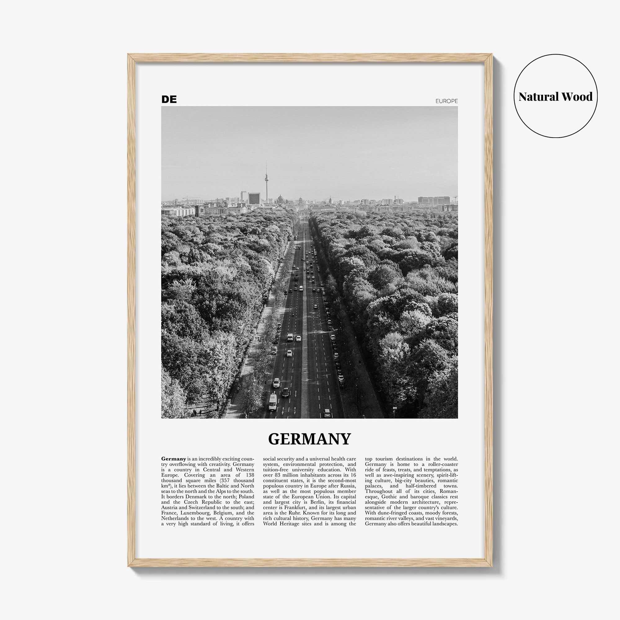 Germany Print Black and White, Germany Wall Art, Germany Poster, Germany Photo, Germany Wall Decor, Deutschland, Deutsch, Berlin, Europe