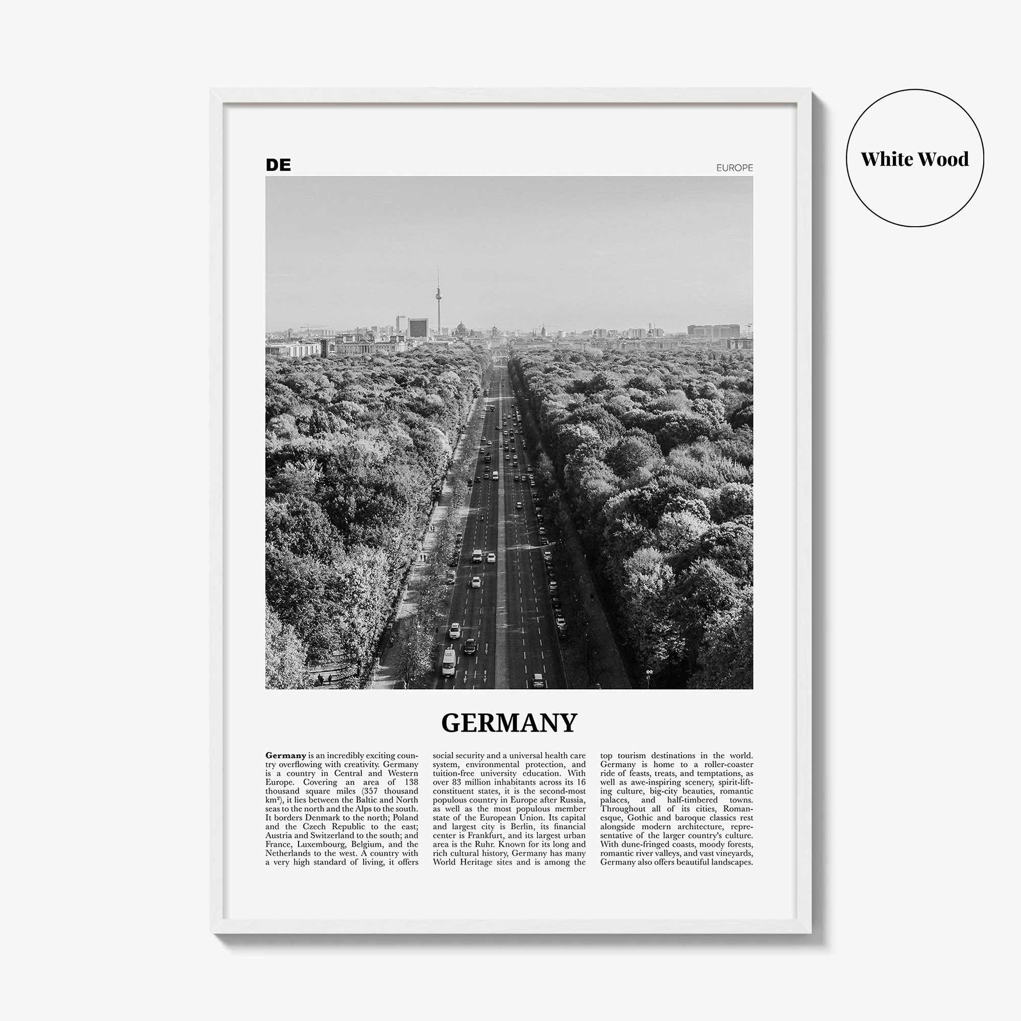 Germany Print Black and White, Germany Wall Art, Germany Poster, Germany Photo, Germany Wall Decor, Deutschland, Deutsch, Berlin, Europe