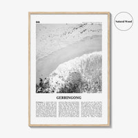 Gerringong Print Black and White, Gerringong Wall Art, Gerringong Poster, Gerringong Photo, Gerringong Décor, New South Wales, Australia